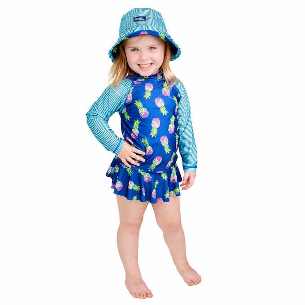 NWT UV Skinz Kids' 3-piece Swim Set -5T